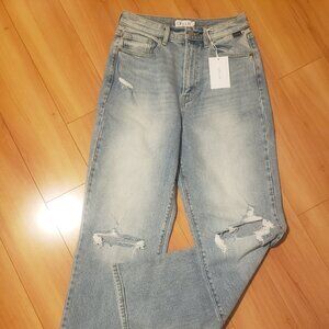 Cello Brand Size 5 High Waisted "Dad Jeans"